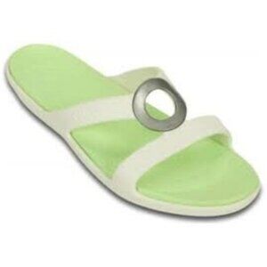 Crocs Women’s Sanrah Circle Slide Sandals Size 9